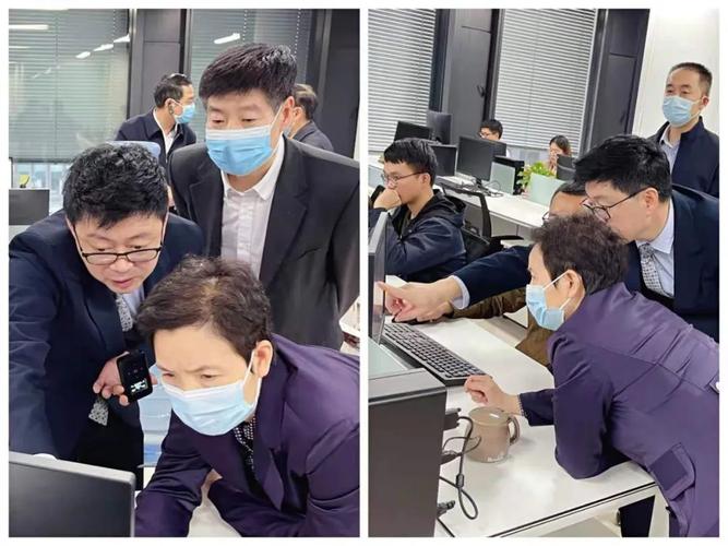 湖北省人力资源和社会保障厅刘厅长一行莅临大瀚集团考察指导