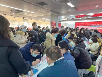 汉阳区2023年春风行动线下招聘首秀爆棚